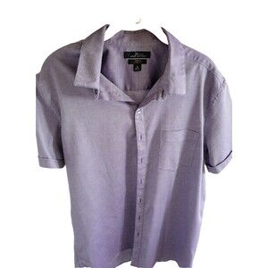 Marc Anthony Mens XL Button Up Shirt Purple